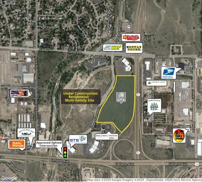 More Photos Of N Powers Blvd @ Platte Ave, Colorado Springs Land For Sale