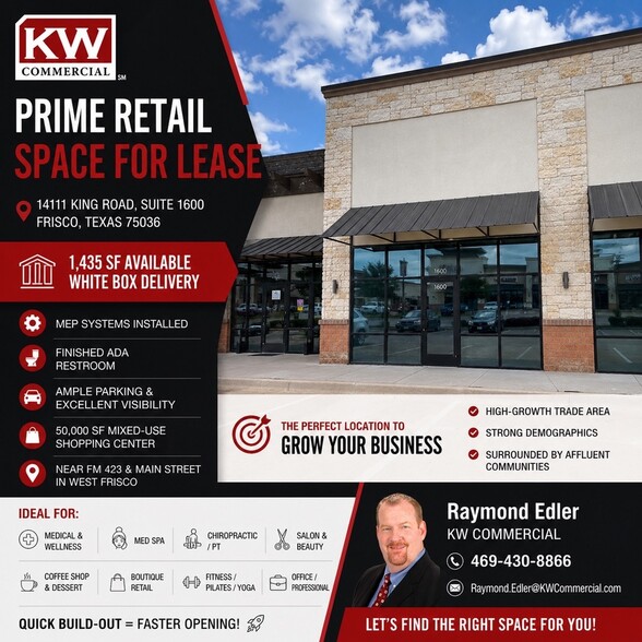 Primary Photo Of 14111 King Rd, Frisco Storefront Retail Office For Lease