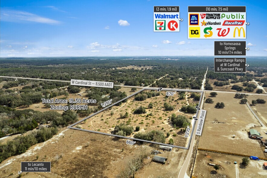 More Photos Of 6725 S Rainbow Pt, Homosassa Land For Sale