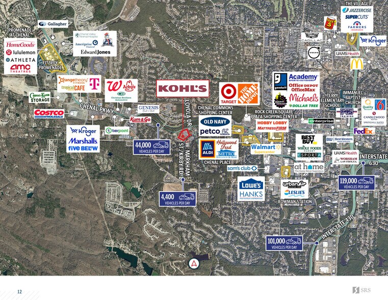 More Photos Of 13909 Chenal Pky, Little Rock General Retail For Sale