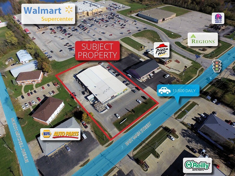 More Photos Of 1302 E Main St, Robinson Storefront For Lease