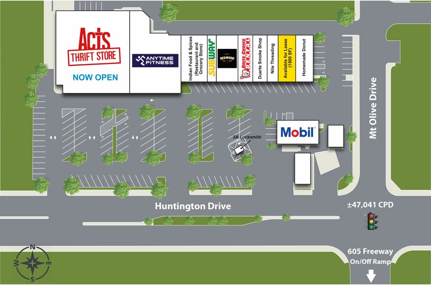 More Photos Of 2215-2245 Huntington Dr, Duarte Unknown For Lease