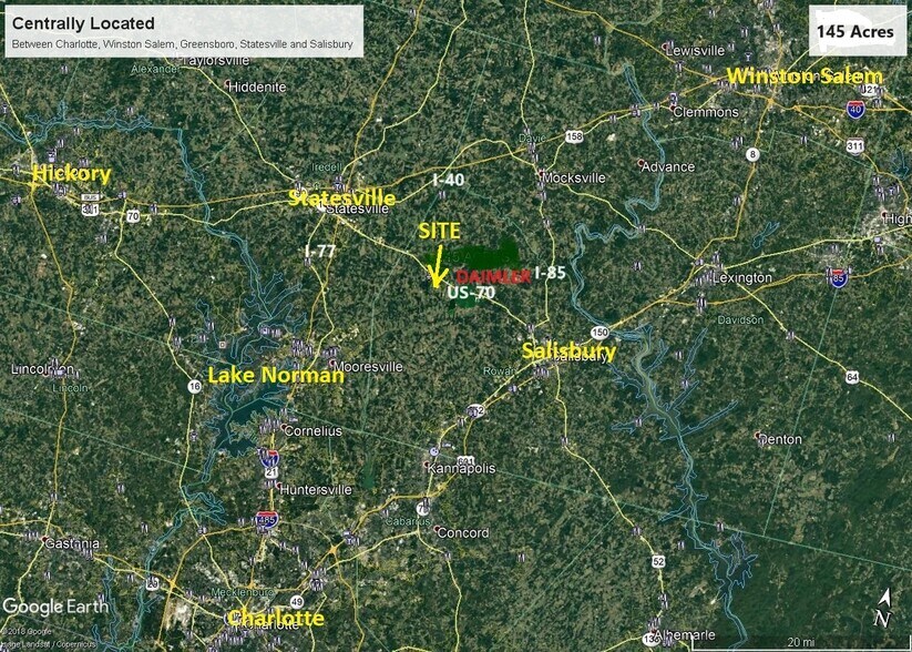 More Photos Of US 70 & Amity Hill rd, Cleveland Land For Sale