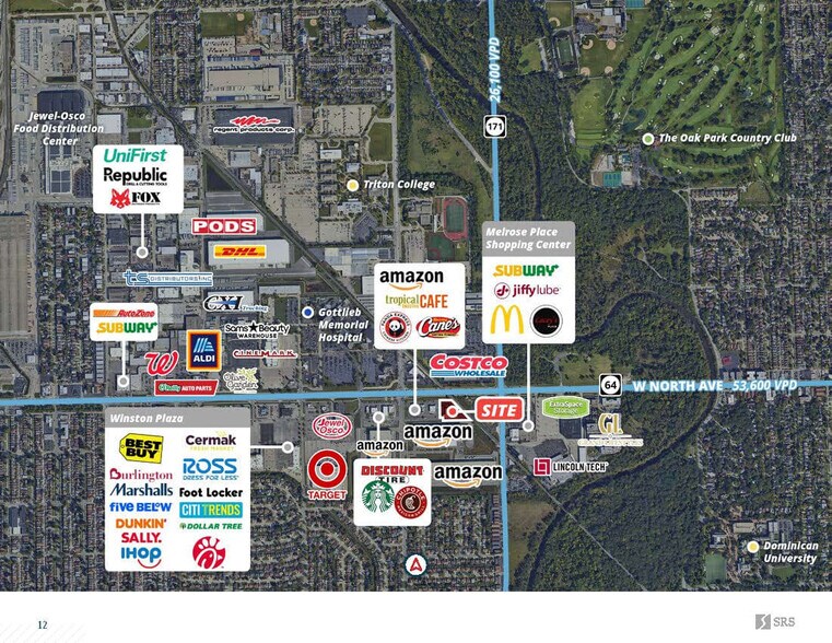 More Photos Of 200 W North Ave, Melrose Park Freestanding For Sale