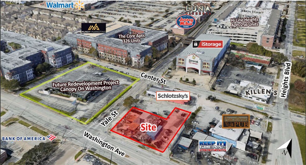 Primary Photo Of 3730 Washington Ave, Houston Freestanding For Sale