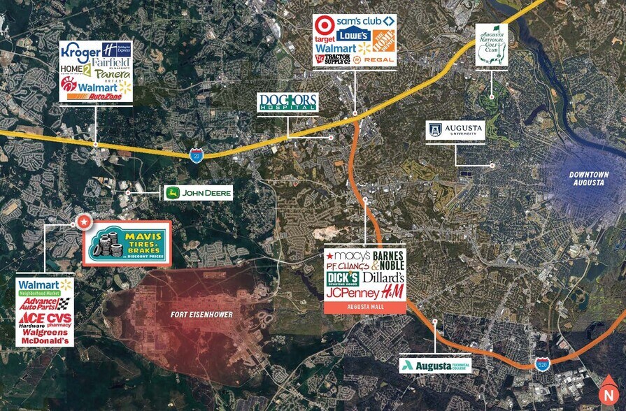 More Photos Of 5237 Wrightsboro Rd, Grovetown Auto Repair For Sale