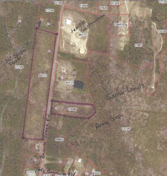 Primary Photo Of 893 & 1083 Beaver Creek Rd, Apex Land For Sale