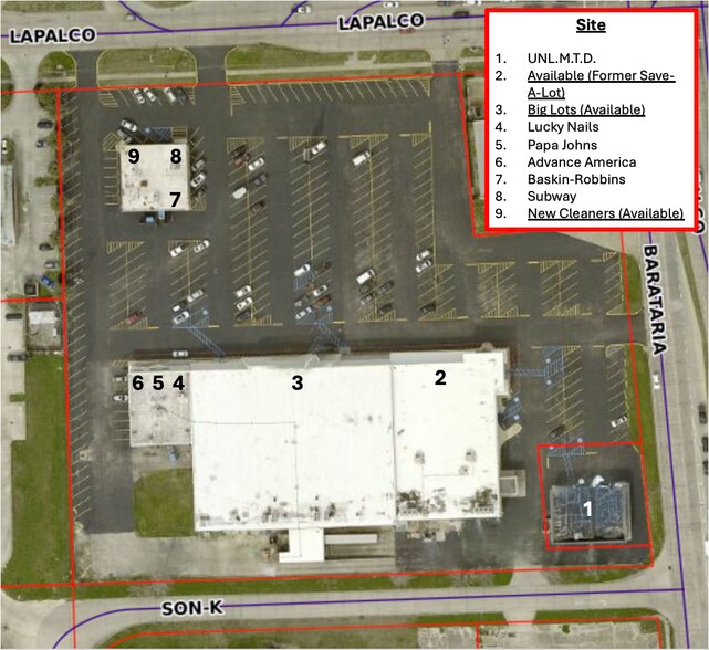 More Photos Of 5005 Lapalco Blvd, Marrero Unknown For Lease