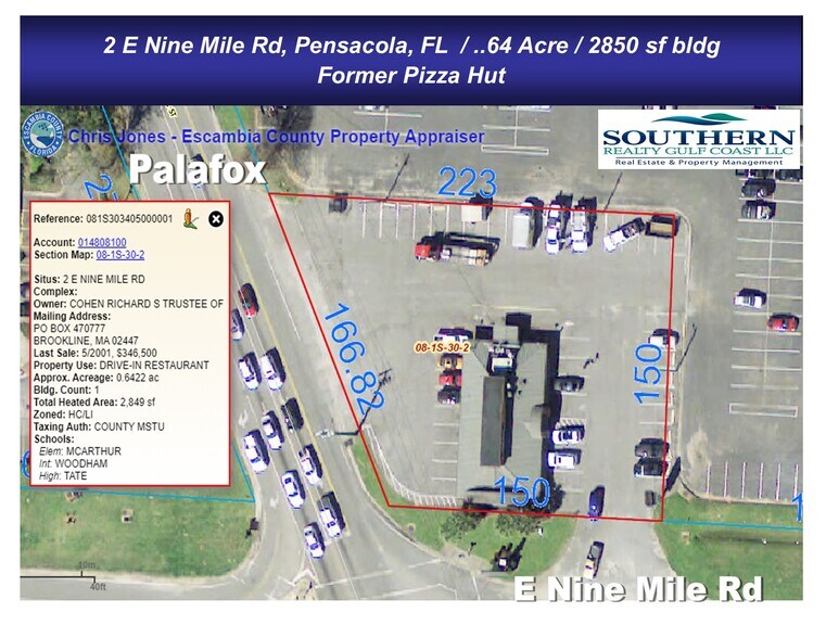 More Photos Of 2-A E Nine Mile Rd, Pensacola Drugstore For Lease