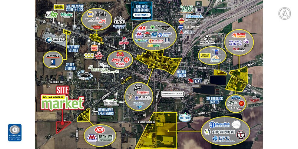 More Photos Of 980 Kilbourne st, Bellevue Convenience Store For Sale