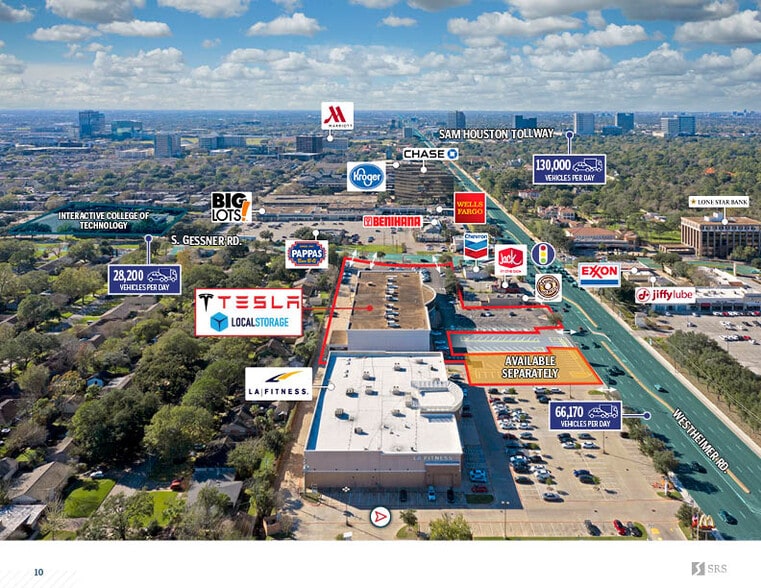 More Photos Of 9633 Westheimer Rd, Houston Freestanding For Sale