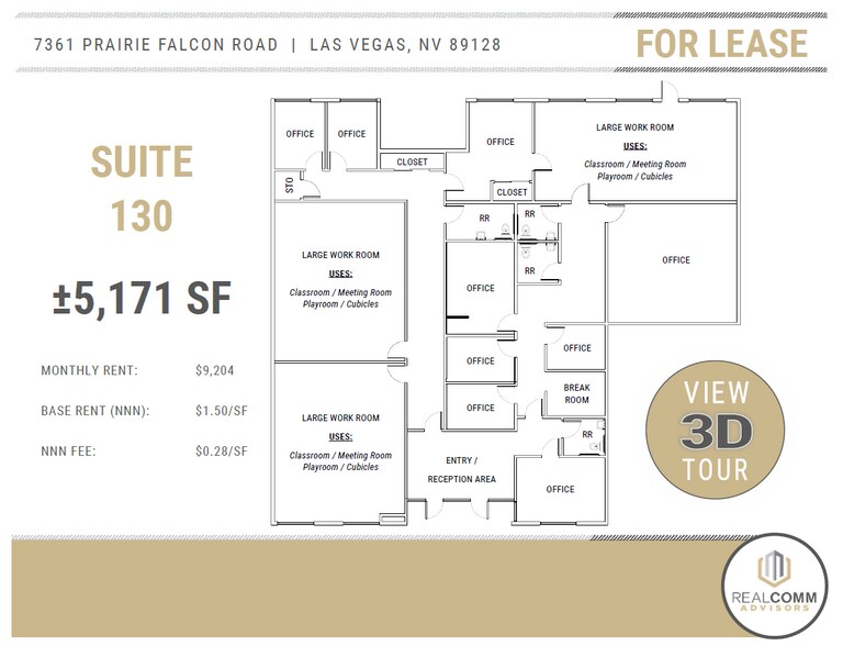 More Photos Of 7361 Prairie Falcon Rd, Las Vegas Medical For Lease