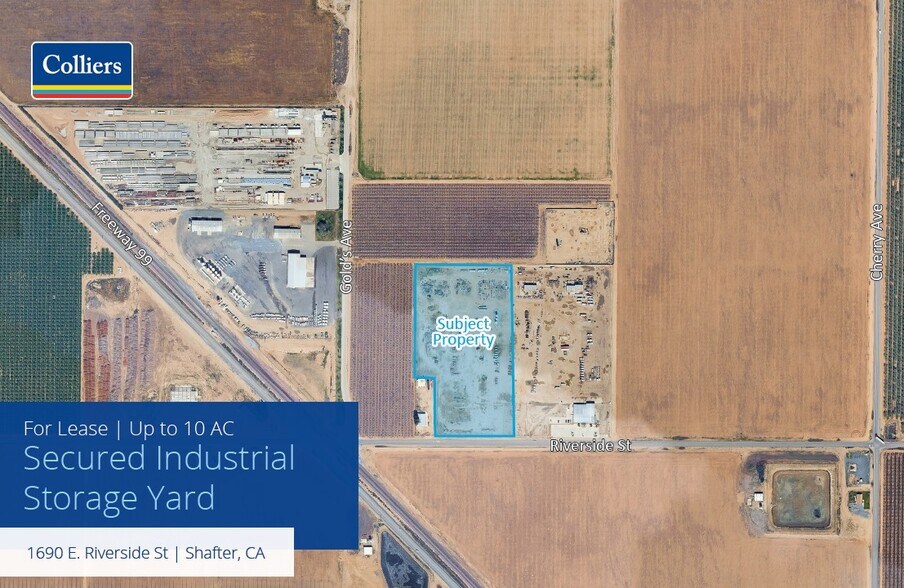 Primary Photo Of 1690 E Riverside St, Shafter Land For Lease