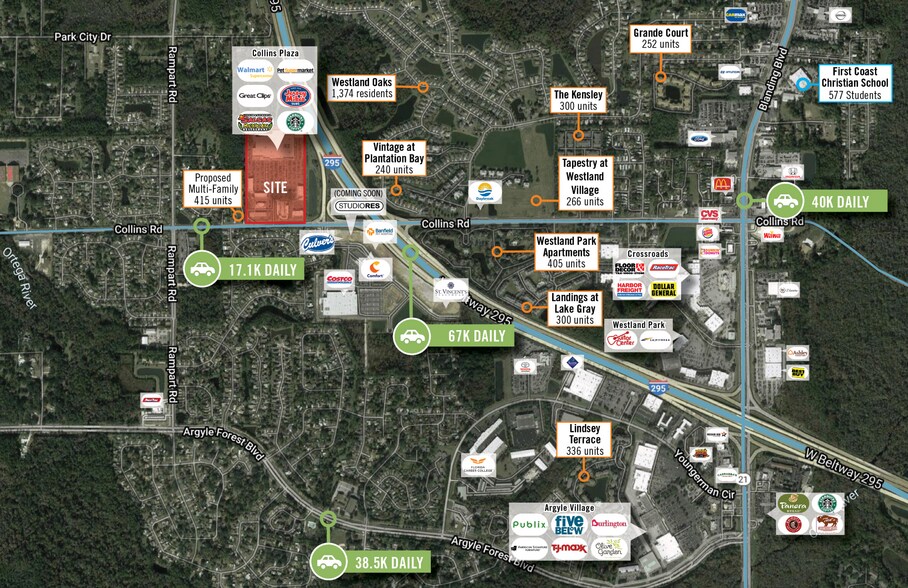 More Photos Of 7025-7099 Collins Rd, Jacksonville Unknown For Lease