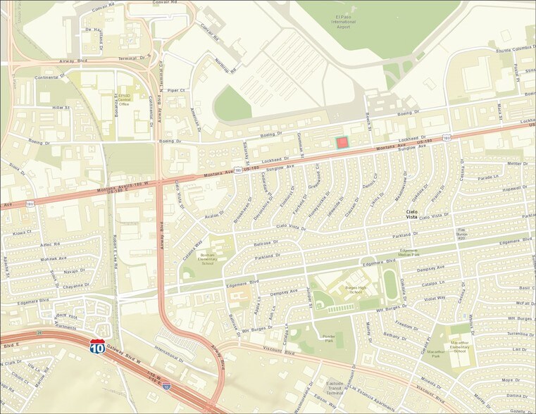 More Photos Of 7717 Lockheed Dr, El Paso Office For Lease