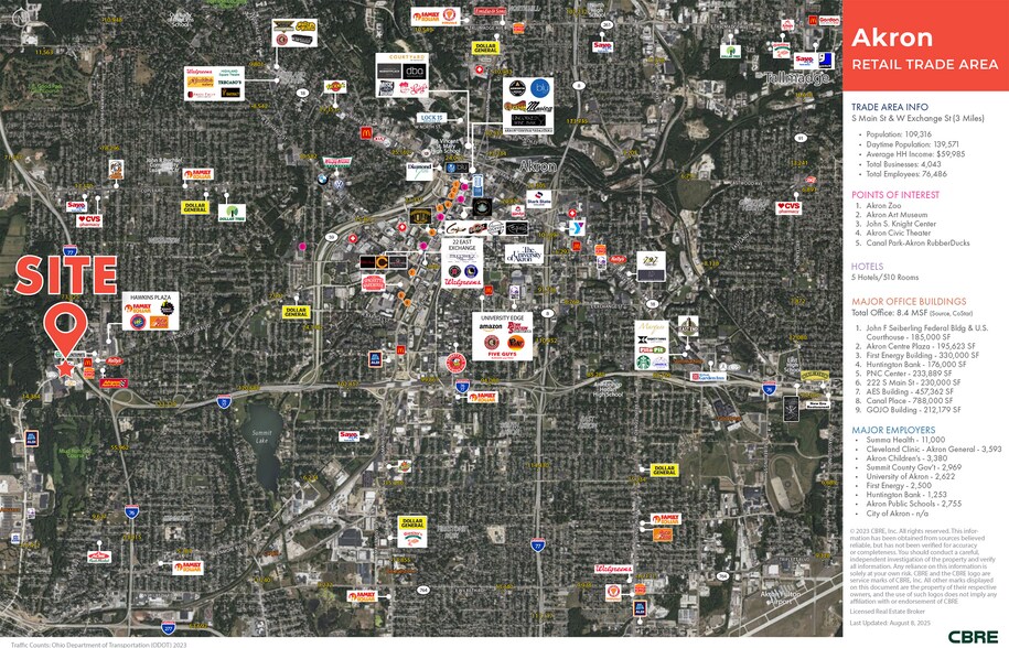 More Photos Of 1501 Vernon Odom Blvd, Akron Auto Dealership For Sale