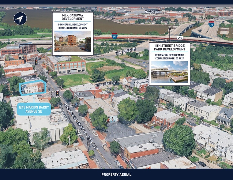 More Photos Of 1245 Marion Barry Ave SE, Washington Storefront Retail Residential For Sale