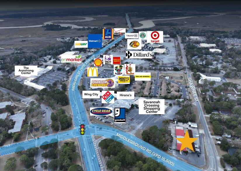 More Photos Of 12032 Middleground Rd, Savannah Warehouse For Sale