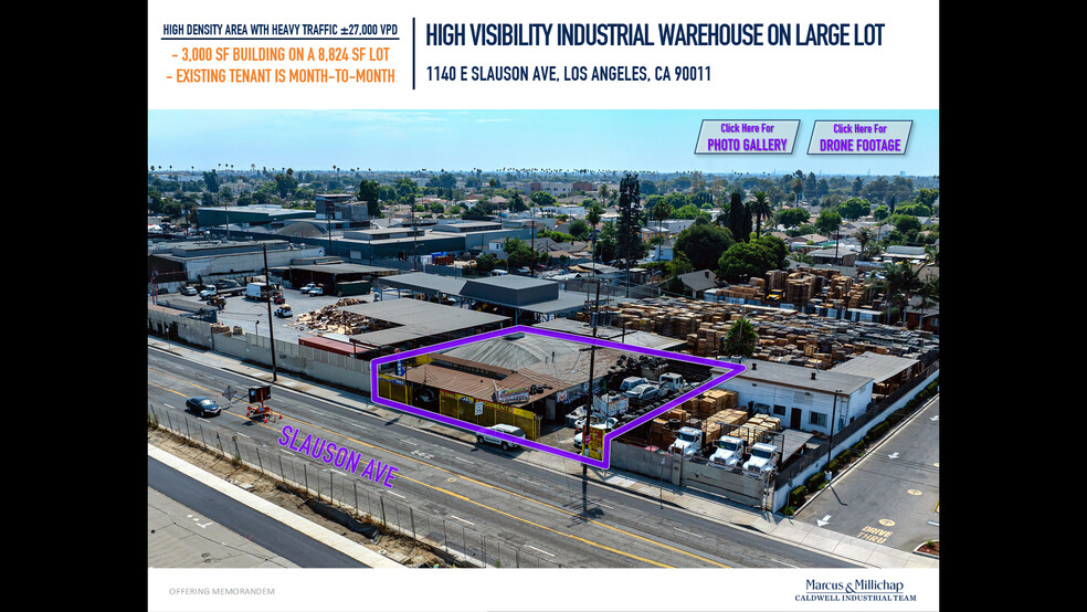 Primary Photo Of 1140 Slauson ave, Los Angeles Manufacturing For Sale