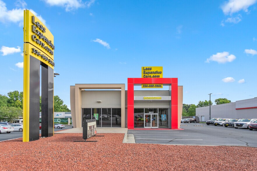 More Photos Of 2437 S Church St, Burlington Auto Dealership For Sale