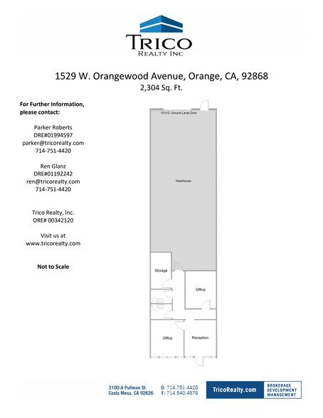 More Photos Of 1521-1539 W Orangewood Ave, Orange Unknown For Lease