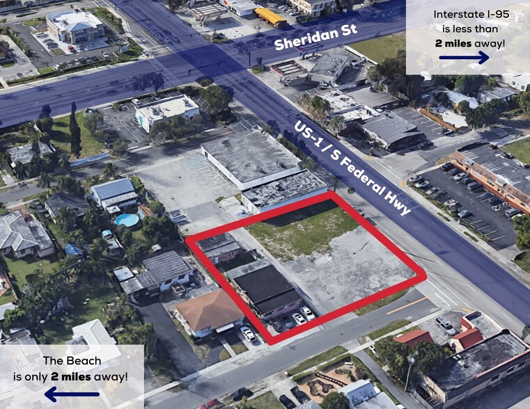 Primary Photo Of 1409 S Federal Hwy, Dania Beach Land For Sale