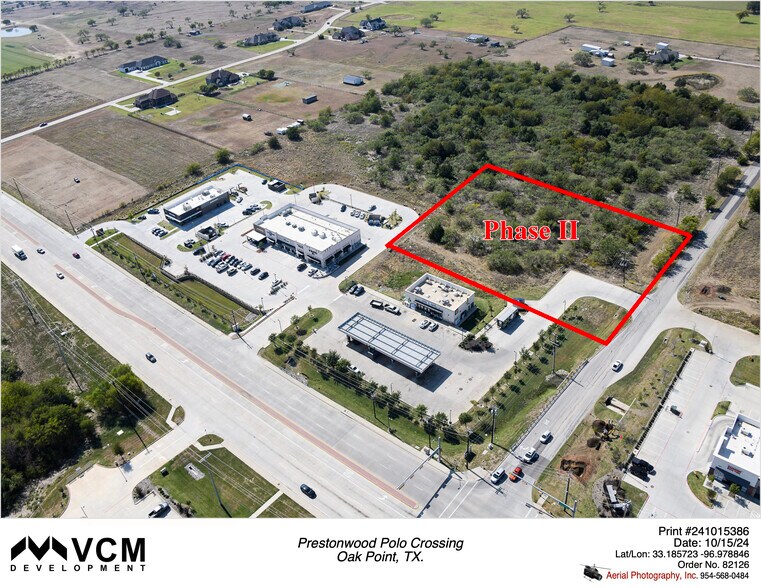 More Photos Of FM 720, Oak Point Storefront For Lease