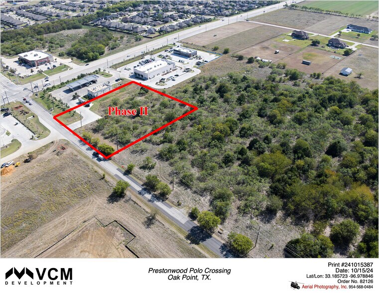 More Photos Of FM 720, Oak Point Storefront For Lease