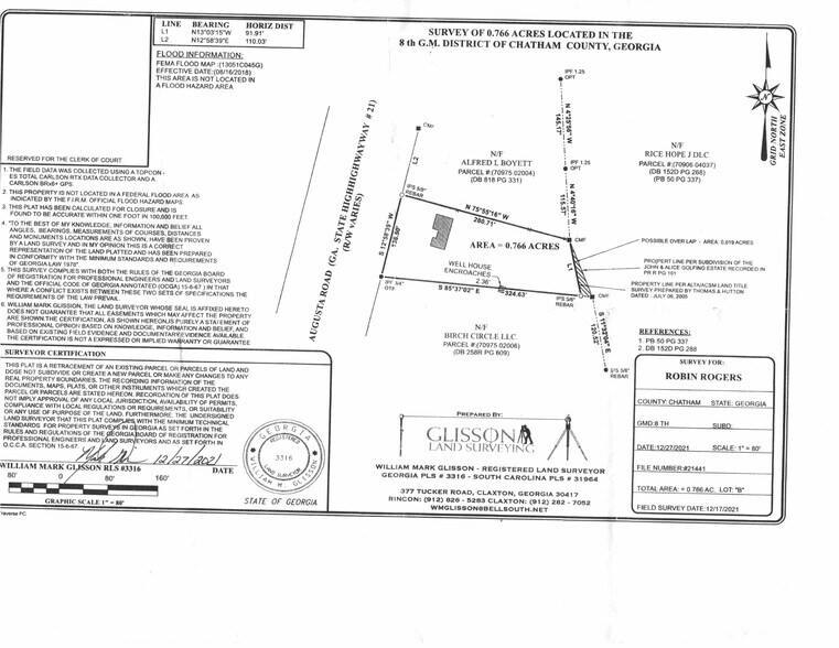 More Photos Of 387 Augusta Rd, Port Wentworth Land For Sale