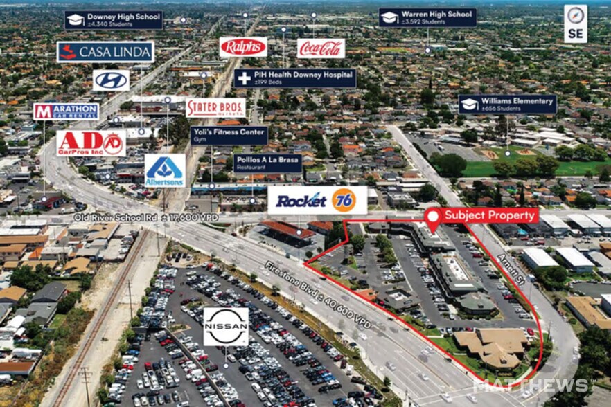 More Photos Of 7300-7306 Firestone Blvd, Downey General Retail For Sale