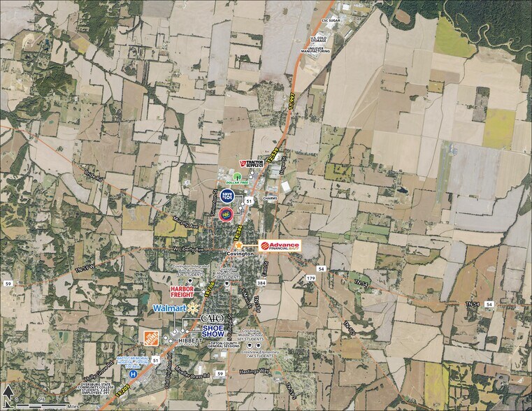 More Photos Of 416 Highway 51 N, Covington Storefront Retail Office For Sale