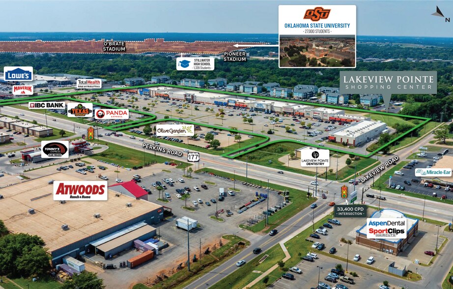 More Photos Of 2230-2280 N Perkins Rd, Stillwater General Retail For Sale