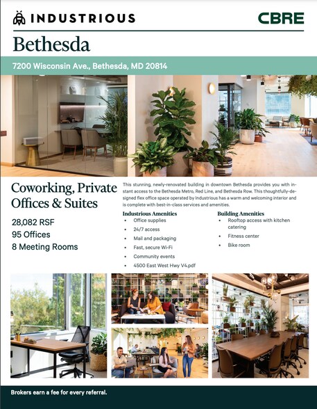 More Photos Of 7200 Wisconsin Ave, Bethesda Office For Lease