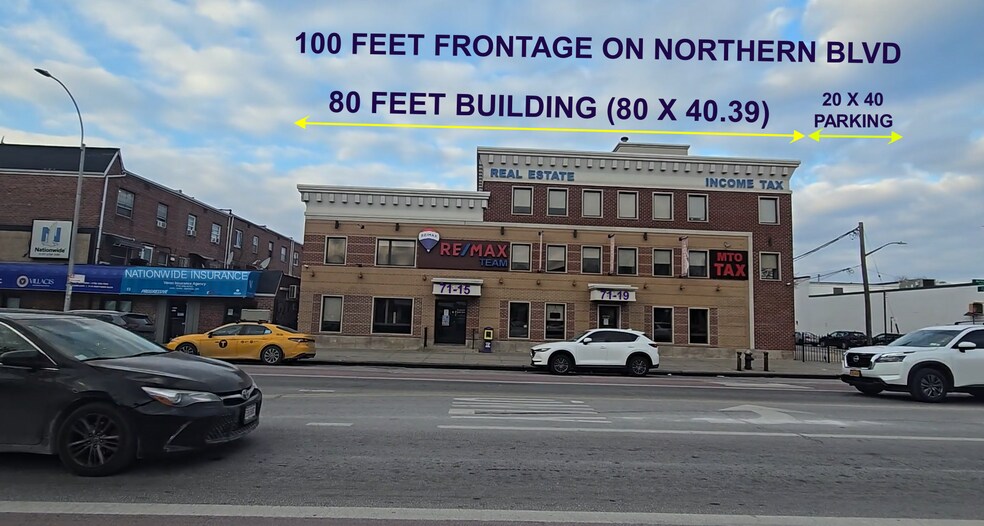 Primary Photo Of 7115 Northern Blvd, Jackson Heights Office For Sale