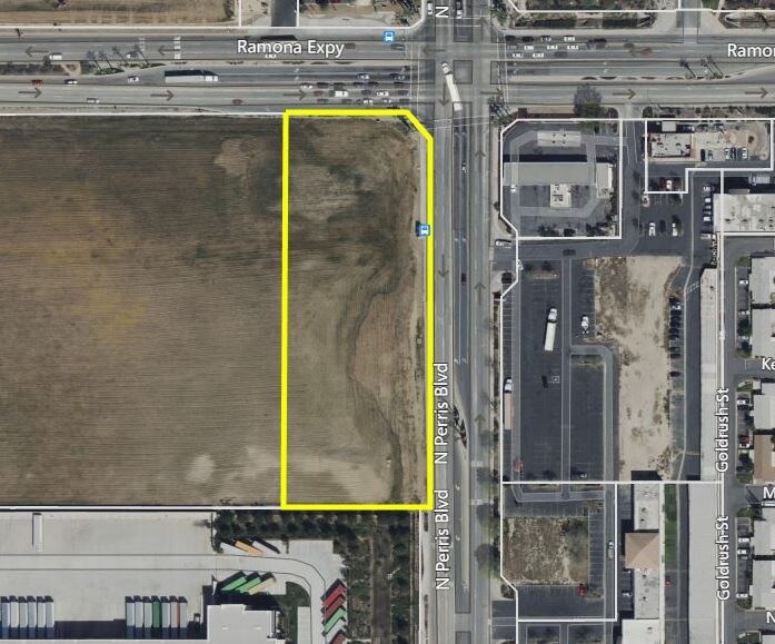 More Photos Of SWC Ramona Expressway & N Perris Blvd. @ Perris Blvd, Perris Land For Lease