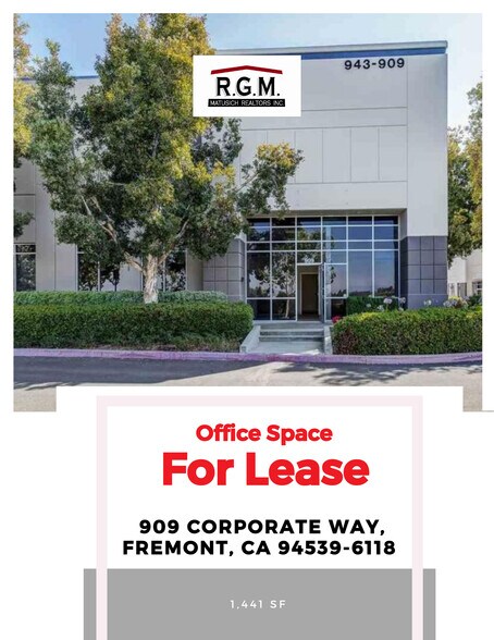 More Photos Of 909-943 Corporate Way, Fremont Research And Development For Lease