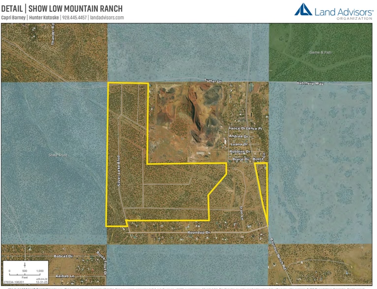 More Photos Of NNWC of Bourdon Ranch Road at Roundup Drive, Show Low Land For Sale