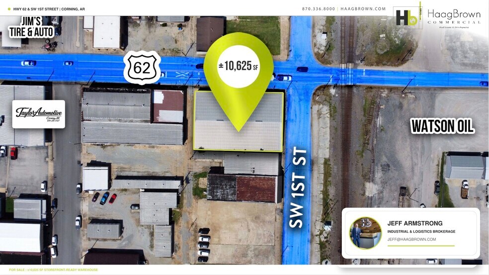 More Photos Of Hwy 62 & SW 1st Street, Corning Warehouse For Sale