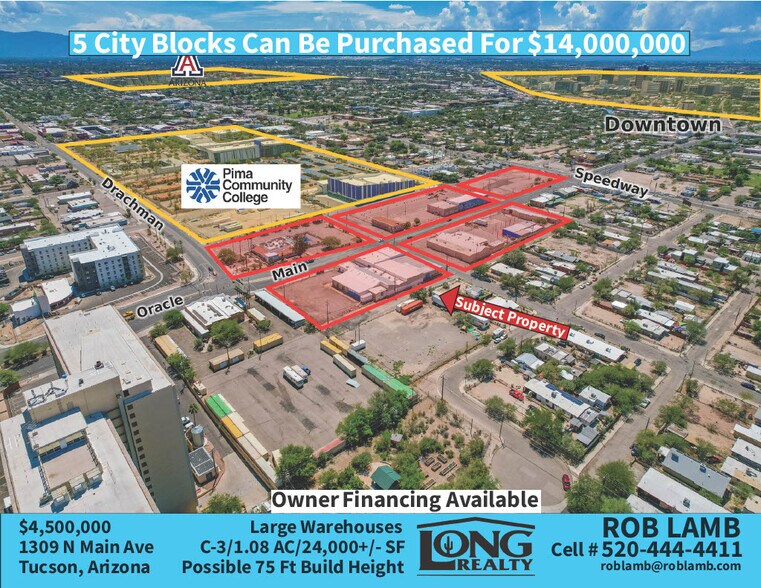 More Photos Of 1309 N Main Ave, Tucson Warehouse For Sale