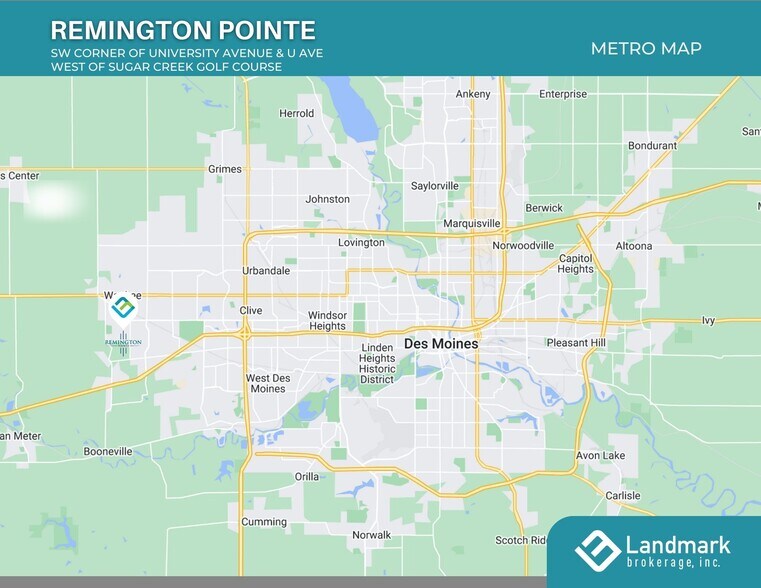 More Photos Of University Ave @ U Ave, Waukee Land For Sale