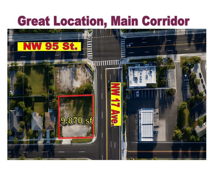 More Photos Of 9400 NW 17th Ave, Miami Land For Sale