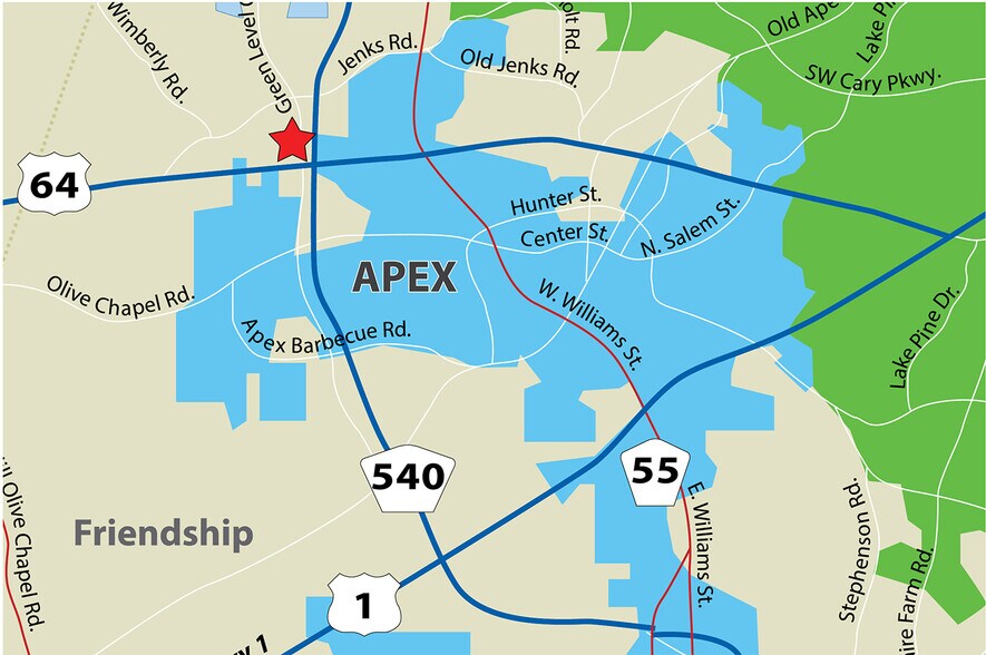 7501 Jenks Rd, Apex, NC 27523 Land For Sale