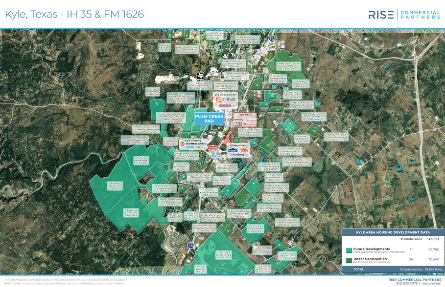 More Photos Of FM 1626 @ Wittenburg, Kyle Land For Lease
