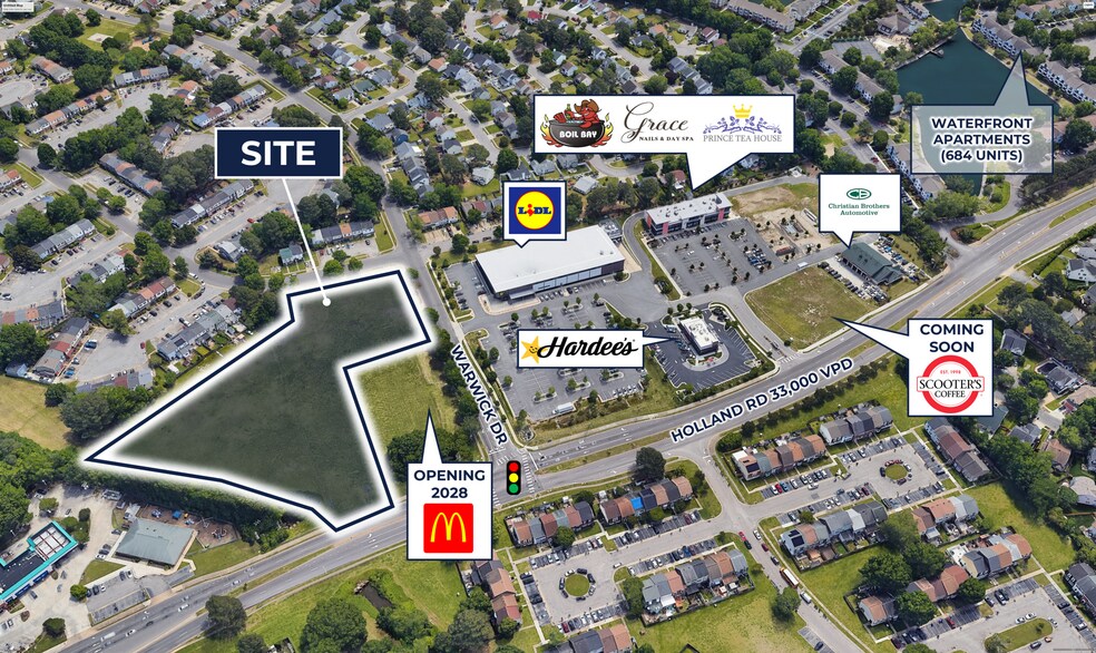 Primary Photo Of 3264 Holland Rd, Virginia Beach Land For Sale