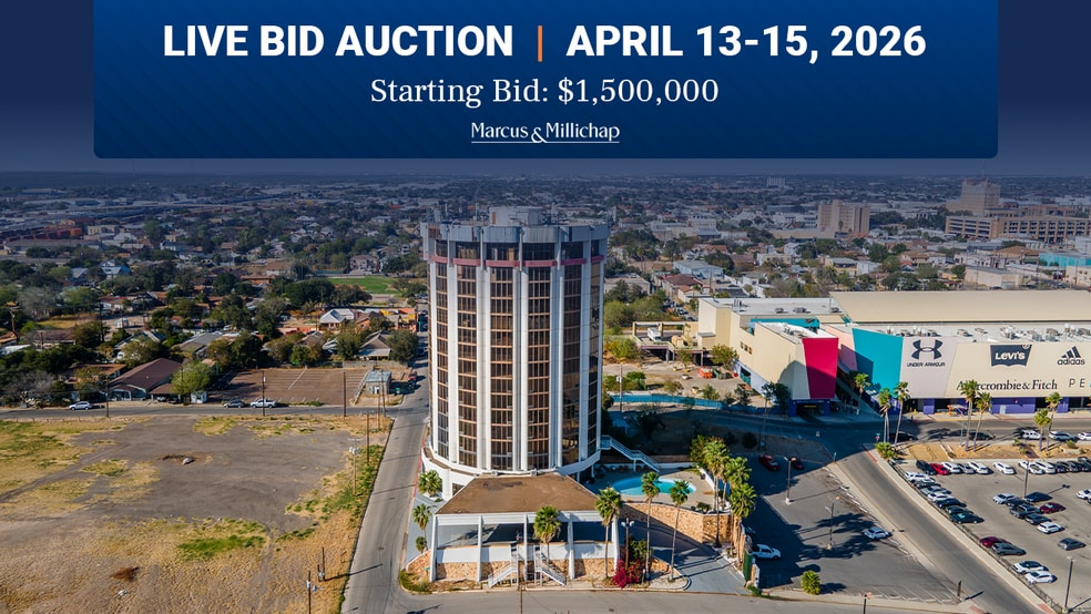 Primary Photo Of 1 S Main Ave, Laredo Hotel For Sale