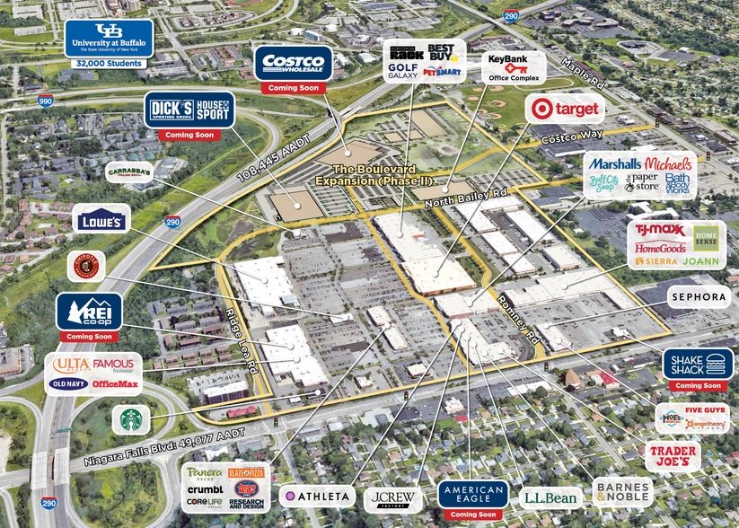 More Photos Of 1579-1585 Niagara Falls Blvd, Amherst General Retail For Lease