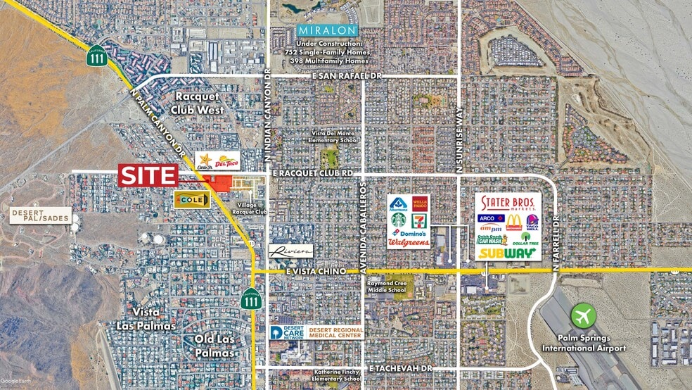 More Photos Of N Palm Canyon Dr @ Racquet Club Rd, Palm Springs Land For Sale