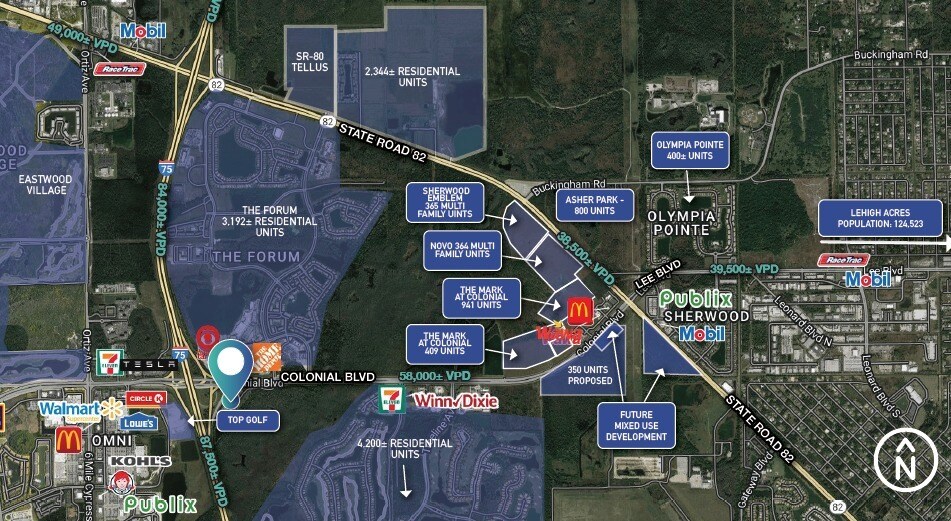 More Photos Of 3607-3613 Colonial Ct, Fort Myers Land For Sale