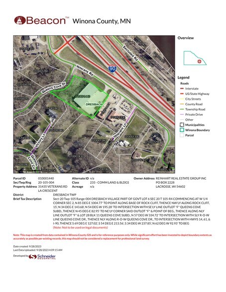 More Photos Of 31435 Veterans Rd, La Crescent Warehouse For Lease