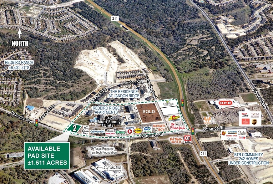 Primary Photo Of Highway 211 & Potranco Rd, San Antonio Land For Sale